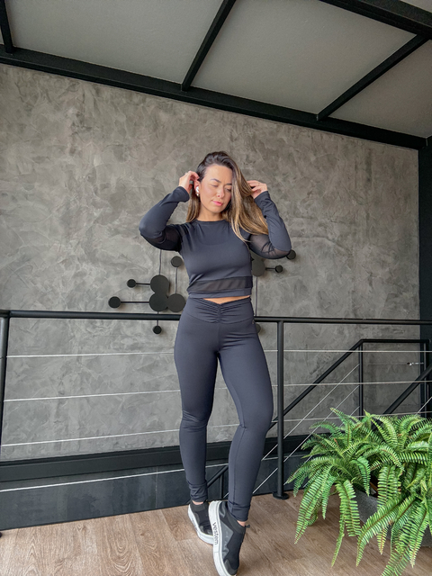 Legging Fuso Esmeralda Preto
