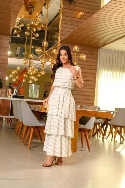 Vestido Ariane - Exclusivo Dourado - comprar online