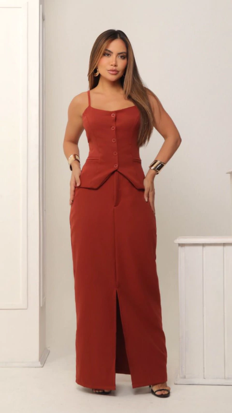 Conjunto Lore - Terra Cota