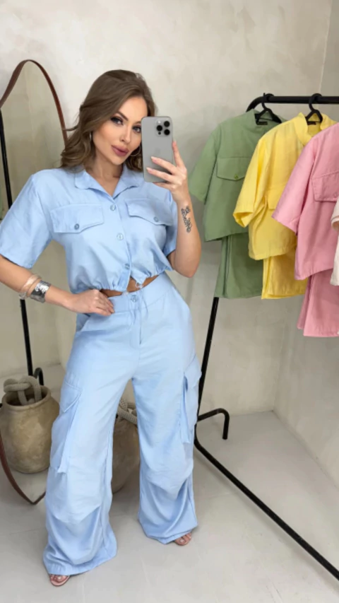 Conjunto Célia - 6 cores - comprar online