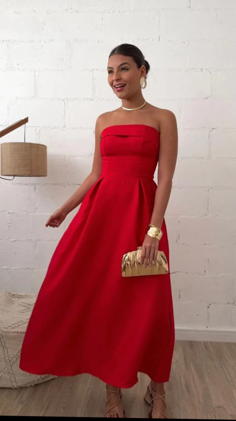 Vestido Tomara que Caia