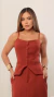 Conjunto Lore - Terra Cota - CK Fashion - Estilo e Bom Gosto porque VC merece!