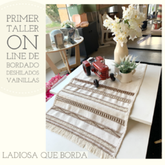 TALLER DESHILADO Y BORDADO DE VAINILLAS 1