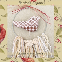 TALLERES 2 X 1 BORDADO ESPAÑOL / NAVIDEÑO + CINCO ANGELITOS en internet