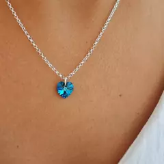 DIJE CORAZON DE CRISTAL SW 10 MM