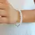 PULSERA CRISTAL DE ROCA - EUFROSINA JOYAS