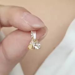 DIJE MINI TRIANGULO SW AMBAR