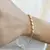 PULSERA CON OVALINAS DE PLATA