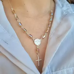 DENARIO CRISTAL DE ROCA RECTANGULAR - comprar online