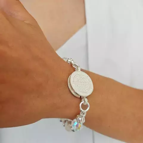 PULSERA CON PERLAS Y SW