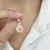 DIJE DE PIEDRA NATURAL CUARZO ROSA FACETADA