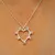 CADENA CON DIJE CORAZON CUBICS - comprar online