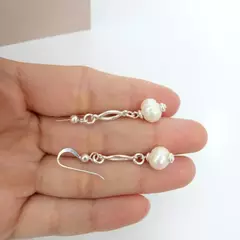 ARO COLGANTE CON PERLA - comprar online