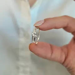 ANILLO FINO CON CUBIC - comprar online