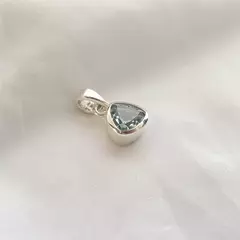 DIJE DE PIEDRA NATURAL TOPACIO FACETADO - comprar online