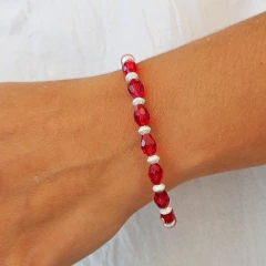 PULSERA CRISTAL DE ROCA GOTA - tienda online