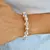 PULSERA CRISTAL DE ROCA TRANSPARENTE - comprar online
