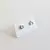 PASANTE MINI CIRCULO LABRADO CON PIEDRA CUARZO ROSA - comprar online