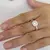 ANILLO DE CUBICS VARIOS TRANSPARENTE