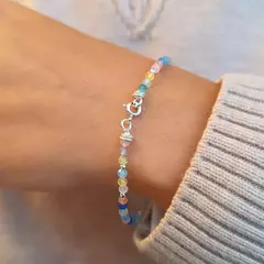 PULSERA PIEDRAS CON DIJE MICROPAVE - comprar online
