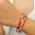 PULSERA DE GAMUZA Y PLATA