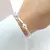 PULSERA ELASTIZADA CON CRISTAL SW - EUFROSINA JOYAS