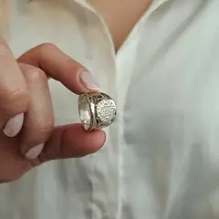 ANILLO MEDALLA SAN BENITO REDONDA - comprar online