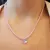 CADENA GAMUZA Y DIJE CORAZON SW - tienda online