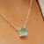 CADENA CON DIJE PIEDRA NATURAL - tienda online