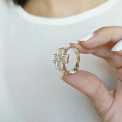 ANILLO DE CRUZ DEL EQUILIBRIO - comprar online