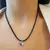 Imagen de CADENA GAMUZA Y DIJE CORAZON SW