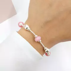 PULSERA ELASTIZADA CON CUARZO