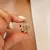 ANILLO TRIANGULOS CON MICROPAVE - comprar online