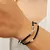 PULSERA DE GAMUZA Y PLATA - EUFROSINA JOYAS