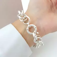 PULSERA SOLO PLATA en internet