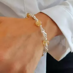 PULSERA PIEDRAS NATURALES - EUFROSINA JOYAS