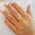 ANILLO CON CORAZON DE MICROPAVE