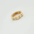 ANILLO ESTILO DADO CON CUBIC - comprar online