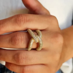 ANILLO NUDO CON MICROPAVE