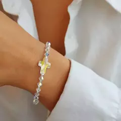 PULSERA CRISTAL SW CON CRUZ