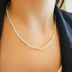 CADENA PERLAS Y CRISTAL
