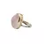 ANILLO EXCLUSIVO CON CUARZO ROSA - comprar online