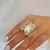 ANILLO CRUZ LISO Y CALADO