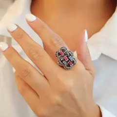 ANILLO PIEDRA RAIZ