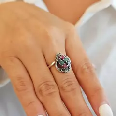 ANILLO PIEDRA RAIZ
