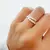 ANILLO LABRADO MICROPAVE - comprar online