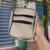 Shoulderbag - Creme com Preto