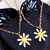 Colar Small Daisy - Lele's Loja