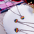 Colar Heart Rainbow - Lele's Loja