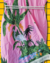 Vestido Lenço Shay - Plantas Rosa Bebê na internet